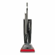 Sanitaire TRADITION Upright Vacuum SC679J, 12" Cleaning Path, Gray/Red/Black SC679K